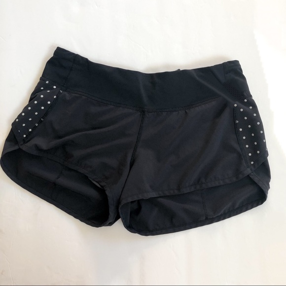 Lululemon Speed Up Reflective Dot Shorts - Picture 2 of 7